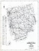 Penobscot County - Section 32 - Garland, Dexter, Dixmont, Plymouth, Levant, Corinth, Corinna, Maine State Atlas 1961 to 1964 Highway Maps